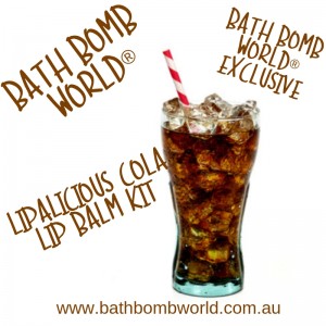 Bath Bomb World® Lipalicious Cola Lip Balm Kit